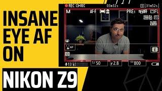 Insane Eye Auto Focus on Nikon Z9 | Beats Sony & Canon