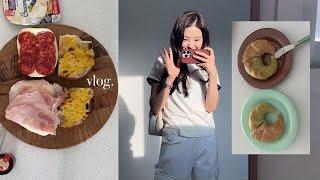 (직장인 VLOG)  이번주 산 것들 • 올영 머릿결 관리템 •  베통 소금빵 • 쿠팡 맥주 안주 추천