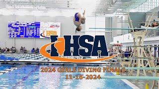 2024 IHSA Girls Diving Finals 11 16 2024