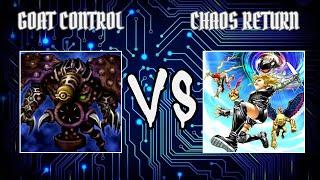 James Arc(Goat Control) vs splevin(Choas Return) | Yugioh Goat Format | Dueling book