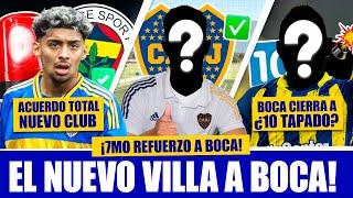 Boca CIERRA a un ENGANCHE EXTRANJERO!? ►  ACUERDO TOTAL x el 7MO REFUERZO! ► Medina SE VA de BOCA!