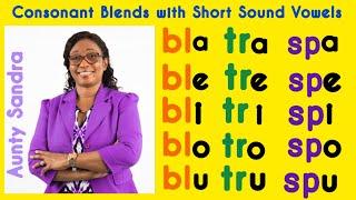 Consonant Blends with Short Sound Vowels | Blending Letter Sounds | Listening Skill | Reading |