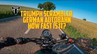 HOW FAST is the Triumph Scrambler 900 | Motorcycle ASMR [UNCUT POV]