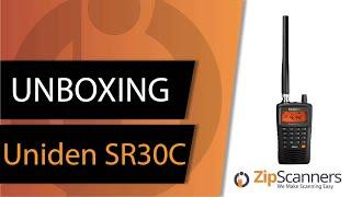 Uniden SR30C | Unboxing