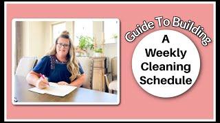 HOW TO BUILD A CLEANING SCHEDULE | ZONE CLEANING | MOM TO MOMS