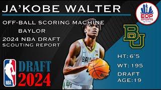 JA'KOBE WALTER SCOUTING REPORT | Elite Off-Ball Scoring Machine I Strengths & Weaknesses