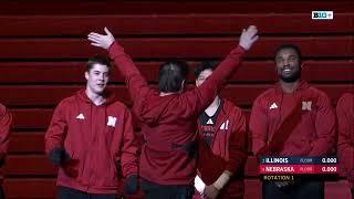 Illinois at Nebraska Men's Gymnastics (3-10-24)