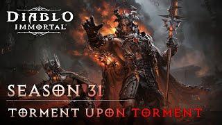 Diablo Immortal | Season 31 Battle Pass | Torment Upon Torment