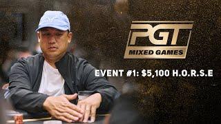 Mixed Games are Back! Jerry Wong Headlines $5,100 H.O.R.S.E. Final Table at the PokerGO Studio