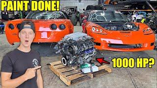 Our Wrecked Corvette ZR1 Gets A Freshly Built Motor!!!