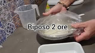 Ricetta pane ciabatta fatto in 3 ore e senza impastare