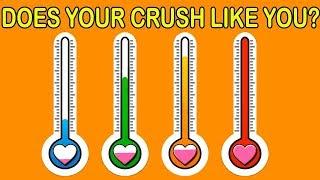 How Much Percent Does Your Crush Like You? Love Personality Test | Mister Test