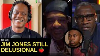 Jim Jones Doubles Down: 'I'd Rap Circles Around Nas' | Shannon Sharpe Calls Him Out