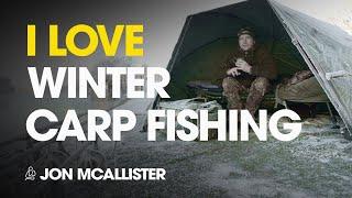 I Love Winter Carp Fishing - Jon MacAllister