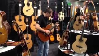 Darren Hodge & Tanglewood Guitars, London Acoustic Guitar Show 2012