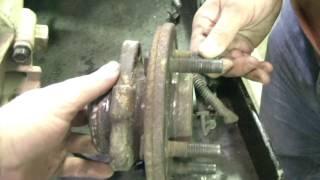 Bad Wheel Bearing Causes Low Brake Pedal