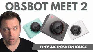 OBSBOT Meet 2 - Best New Budget 4K Webcam for Streaming? Unboxing & Review