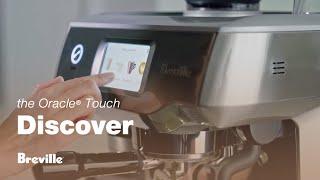 The Oracle® Touch | Swipe, select and enjoy your coffee favourites | Breville AU