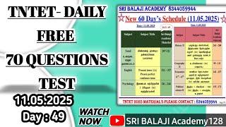11.05.2025 TNTET DAILY FREE QUESTIONS