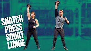 Total Body Single Kettlebell Workout (Upper/Lower)