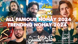 Famous Nohay 2024 | Top 5 Nohay 2024 | All Famous Noha Khuwan | Trending Nohay 2024 | New Nohay 2024