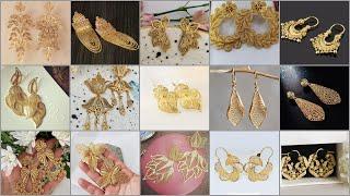 new gold earrings design for girls || new model Gold earrings design for women