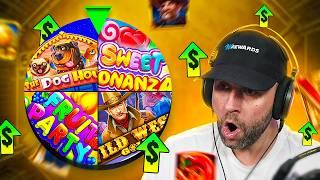 Wheel Decide... but I did MASSIVE $200 SPINS and GOT AN INSANE BONUS!! (Bonus Buys)