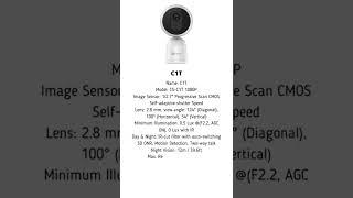 EZVIZ C1T Smart Home Indoor WiFi Security Camera | A Watchful Eye of Your Home #shorts #short