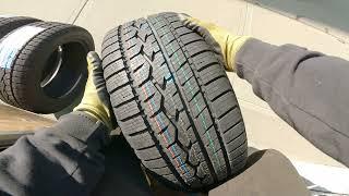 Mobile Tire Shop - Changing a Tire on a Honda Civic at clients location in Edmonton Alberta