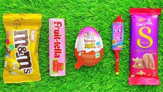 Satisfying video Asmr lollipops candy unboxing video Asmr opening video and chocolate gummy candy