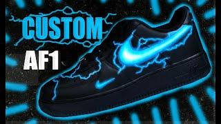 CUSTOM Air Force 1 !! - Jordan Vincent