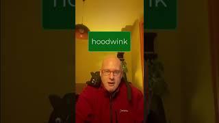 Word of the day:  Hoodwink