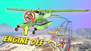 GTA 5 | Which AIRPLANE Can FLY The FURTHEST With ENGINES OFF?