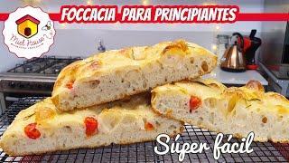 LA FOCACCIA CASERA MAS RICA con poquitos ingredientes