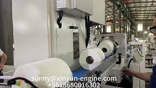 1 & 2 rolls packing maxi kitchen towel roll making machine production line