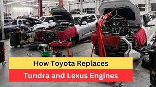 I Walked Into Toyota Service Department and Was Shocked, It Was Toyota Tundra Engine Replacement Day