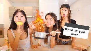 SPICY RAMEN TRUTH OR DARE CHALLENGE (juicy questions!!!)