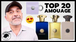 Top 20 AMOUAGE FRAGRANCES | Masculine, Feminine, Unisex Amouage Fragrances Ranked