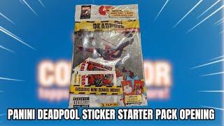 *NEW* PANINI DEADPOOL STICKER STARTER PACK OPENING  /ThatCollector