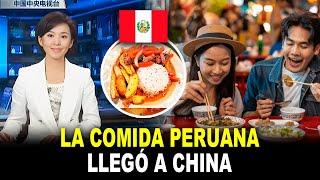 Chinos DISFRUTAN de la exquisita COMIDA PERUANA gracias a un restaurante peruano