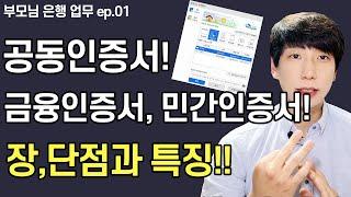 공동인증서, 금융인증서, 민간인증서 차이점! (필수시청 달라진 공인인증서 빠르고 쉽게 이해 할 수 있게 깔끔하게 정리)