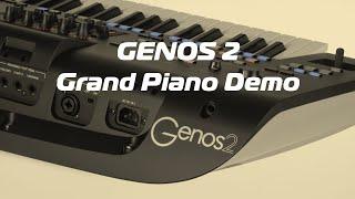 Yamaha Genos 2 Piano Demo - All voices demonstrated.