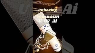 Neumann U 87 Ai Unboxing | Neumann U87 Ai Studio Set | Neumann | Neumann U 87 Ai #shorts #neumann