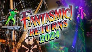 Fantasmic! Returns to Disneyland After Fire with Peter Pan and Altered Maleficent Finale