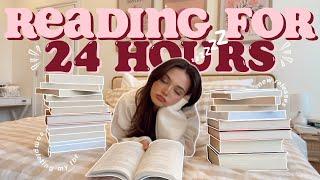 reading as many books as possible IN 24 HOURS… ⏱️️ *spoiler free reading vlog*