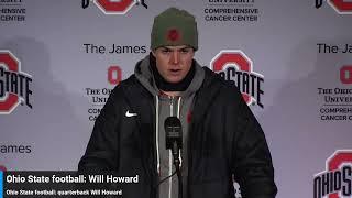 Ohio State vs. Michigan press conference: Will Howard says 'I'm sorry' after Michigan upset