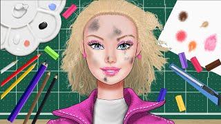 [MAKEUP]Transform a dirty Barbie doll into a pretty / animation