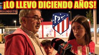 La verdadera afición del Atlético de Madrid HABLA POR PRIMERA VEZ a cara descubierta