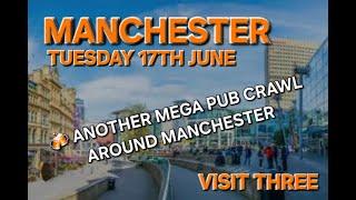 A Mega Pub Crawl Around Manchester - Visit 3 (More of Deansgate Area)