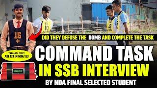 COMMAND TASK Strategies for SSB Interview Success